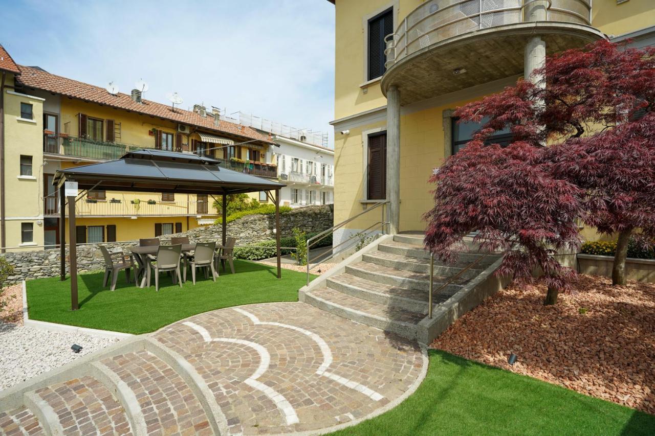 Ortensia Penthouse Leonardo Academy, Mxp & Laghi Sesto Calende Exterior foto
